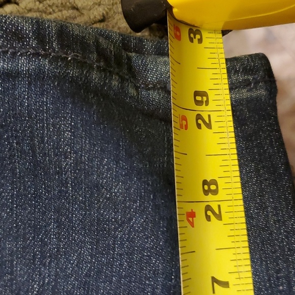 Athleta Sculptek Dark Wash Skinny Jeans 4 EUC - Picture 9 of 12